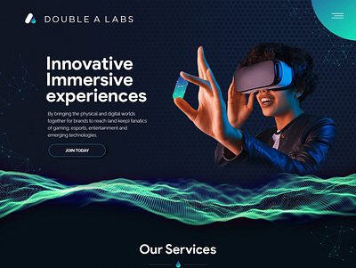 Double A Labs design illustration ui ux