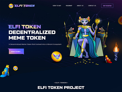 ELFI Token design typography ui