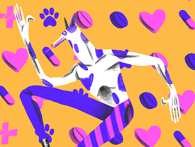 Good Dog character digital illustration dog illustration illustrator web illustration website illustration