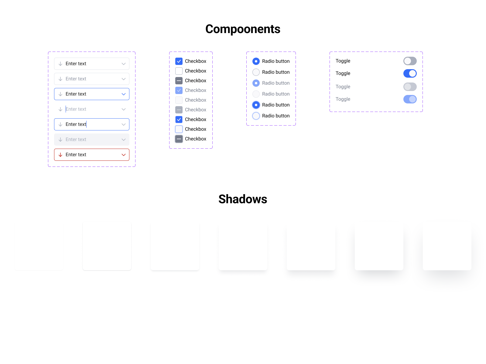 Design system by Firdavs on Dribbble