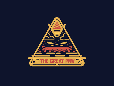 PNW- Scout patch canoe
