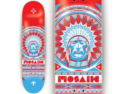 Mosaik Skateshop deck