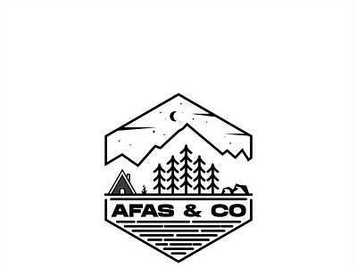 Minimalis Logo AFAS & CO branding design graphic design illustration logo typography vector vintage