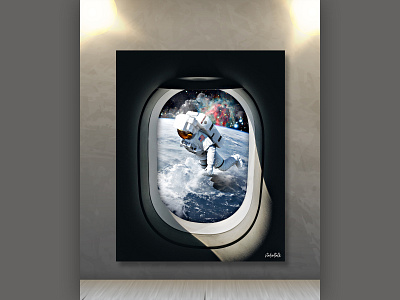Landing aeroplane ambition art astrology astronaut business canvas canvasart creative design digital galaxy grind hustle nevergiveup photoshop space studiodtalk success wall