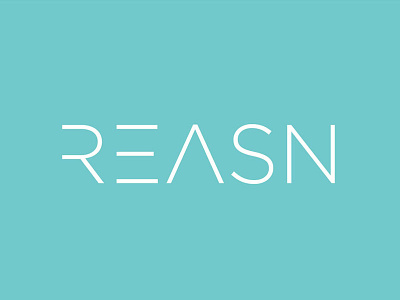 Reasn Logo branding logo simple type