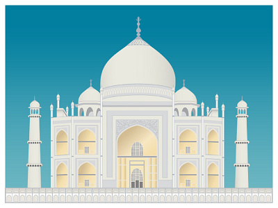 Taj Mahal agra illustration india jahan love mahal mughal palace persian taj taj mahal tomb