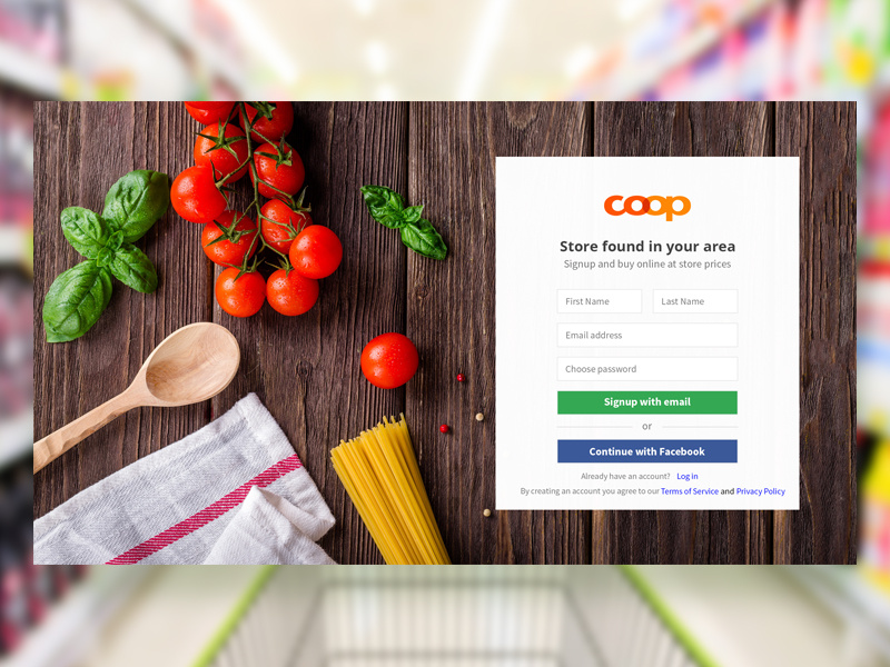 Coop Online Grocery Store by Shahid Mehmood on Dribbble