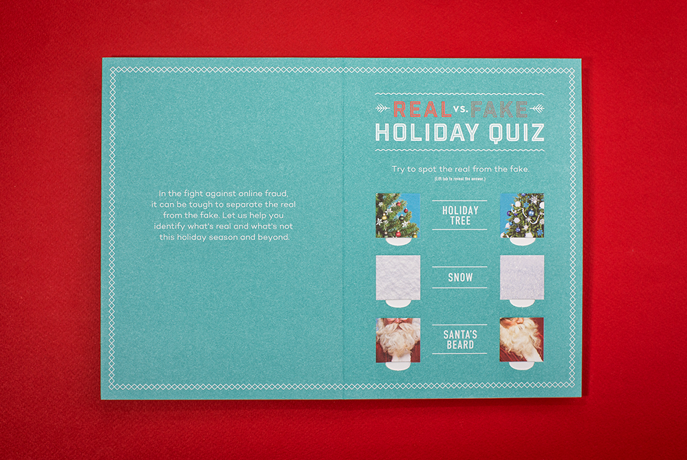 Real vs. Fake Holiday Card by Craig Brewster on Dribbble