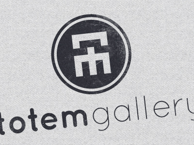 Totem Gallery gallery logo totem