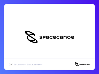 Spacecanoe Logo Design branding creative design digital identity illustrator inspiration logo ui vector