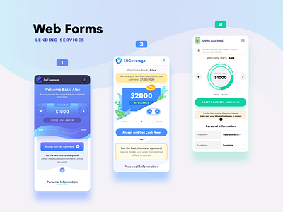 App Design app application clean finance lender loan minimalistic money simple ui uiux ux web