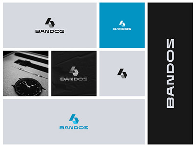 Logo design b branding logo typography vector