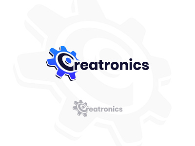 Creatronics Logo design logo vector