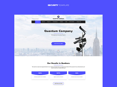 Security template branding design identity site sites template ui ux web web design