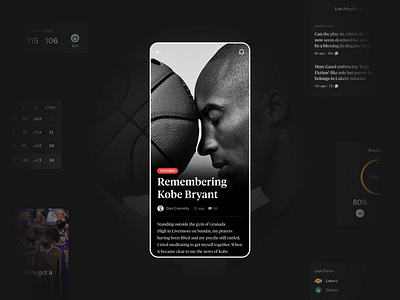 The Athletic - Case study animation app cards design feed interaction mobile news news app newsfeed sport ui
