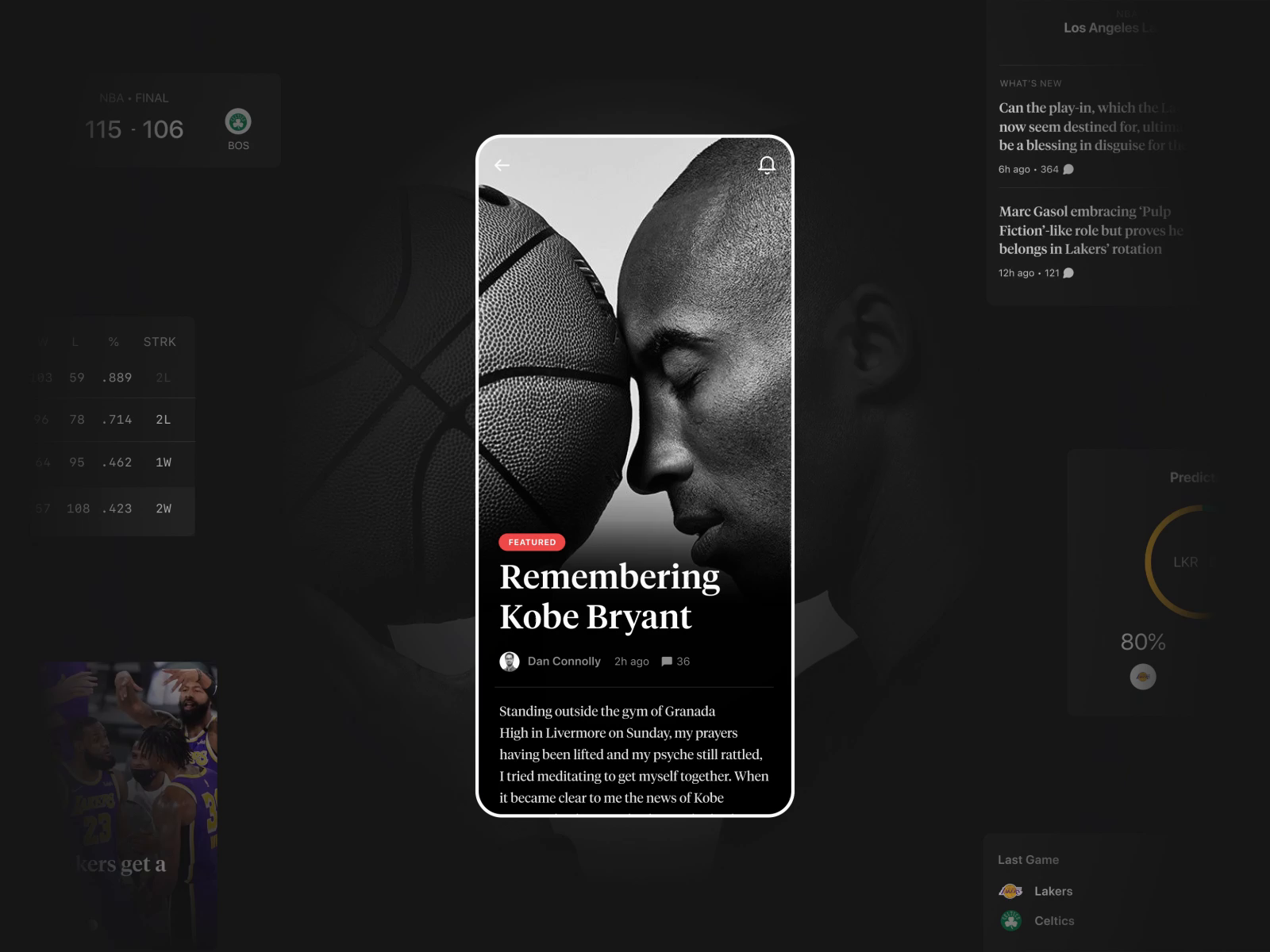 The Athletic Case study by Samuel Medvedowsky for MetaLab on Dribbble