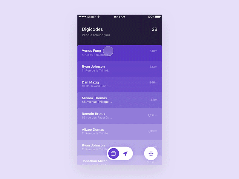 Building Codes App Concept - Interactions