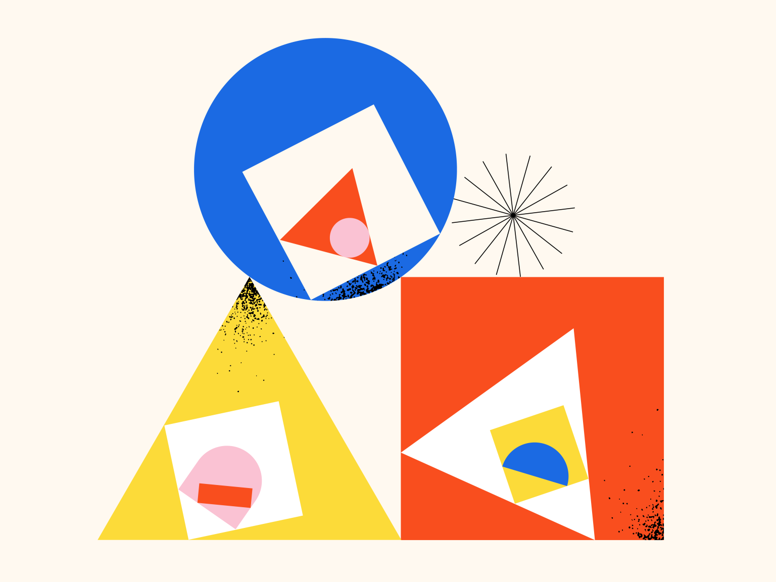 geometric shapes graphic design