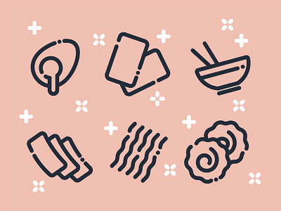 Ramen Icons