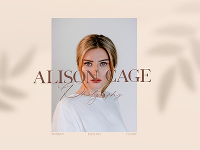 Alison Cage Photography | Logo Design