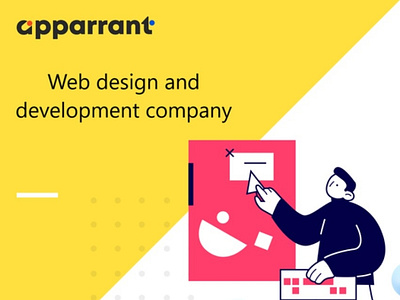 Web design and development company in Noida. apparranttechnologies design illustration ui uxdesignagency