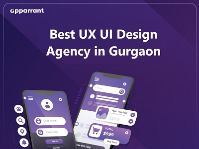 UI UX Design Companies in Gurgaon. apparranttechnologies design illustration ui uxdesignagency