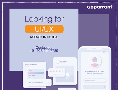 UI UX Design Agency in Noida. apparranttechnologies design illustration ui uxdesignagency