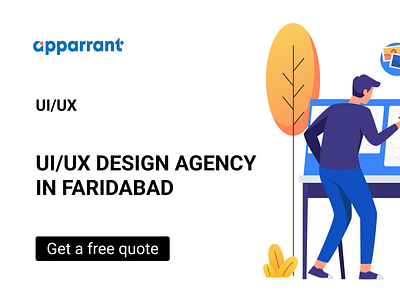 Best UX UI Design Agency in Faridabad. apparranttechnologies design ui uxdesignagency