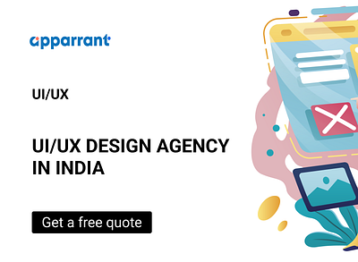 Best UX Design Agency in India apparranttechnologies design illustration ui uxdesignagency