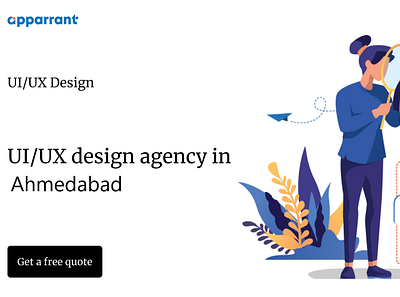 UX Design Agency in Ahmedabad apparranttechnologies design illustration uxdesignagency