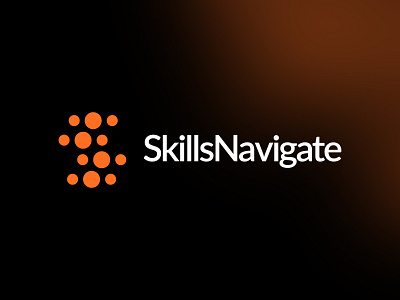 SkillsNavigate logo design branding design icon logo monogram s skills vector