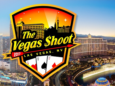 The Vegas Shoot 2017 2017 archery brand branding competition debut graphic sports logo