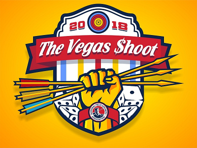 Another Vegas Concept archery brand brand identity branding graphic design las vegas logo sports sports logo vegas