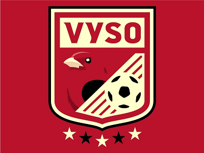 Vermillion Youth Soccer Organization club football logo soccer sports