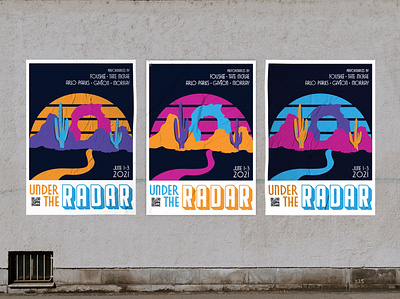 Music Festival Poster Design bold branding bright design graphic design illustration indesign layout design logo music festival poster design retro western