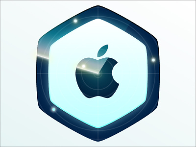 Codesprint Prizes apple badge codesprint gradient hackerrank hexagon radar soft