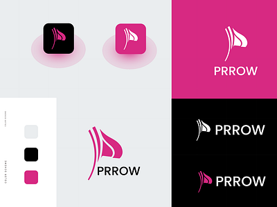 PRROW | Logo Design | Modern Luxury Branding - Unused brand branding branding design creative design designs graphic design illustration logo logos logotype unique