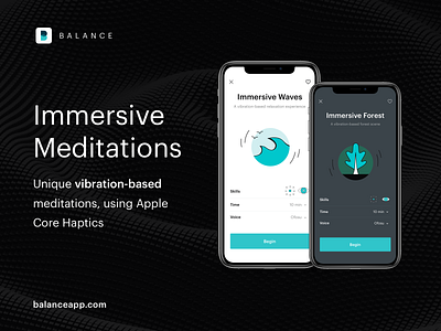 Balance: Immersive Meditations (iOS app)