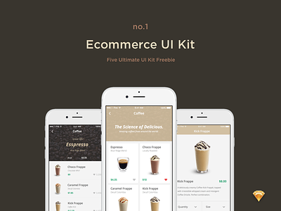 Ecommerce UI Kit - Freebie