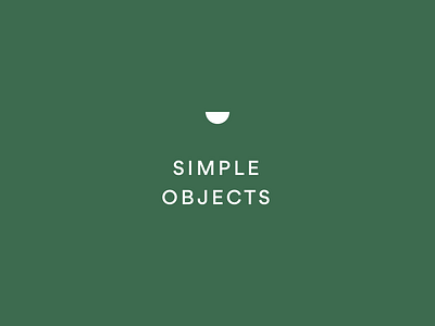 Simple Objects Identity branding furniture identity identity branding logo logo design minimal minimal design store visual identity web design website
