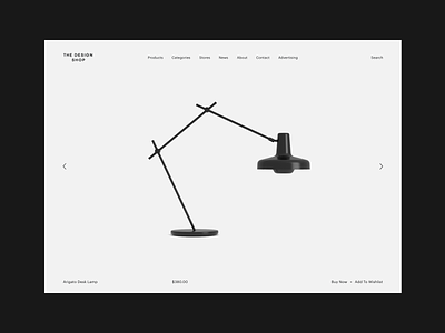 The Design Shop -  Product slider