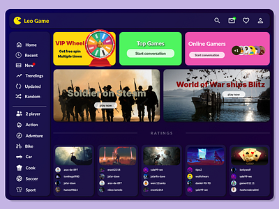Game app app design application card game casino gambling game gaming graphic design landing page steam trend webapp website