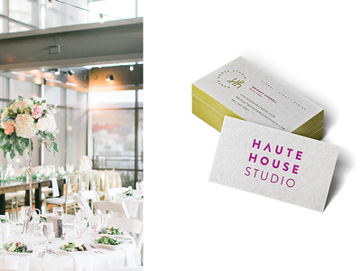 Haute House Studio Business Cards