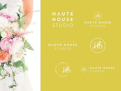 Haute House Studio Logo Suite branding icons logo logo suite logos monograms rebrand