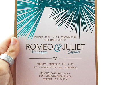Wedding Invitation art chandelier design foiled gold graphic handmade invitation type typography wedding layout