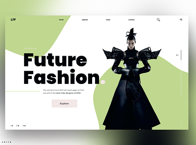 London Future Fashion chris figma graphic design london future fashion ui ui design ui designer