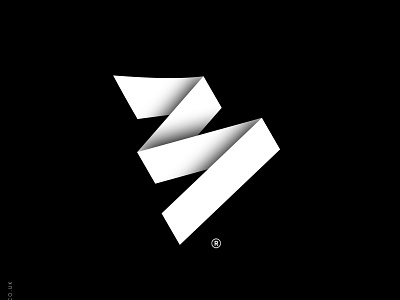 Logo "Three" branding designer graphic design logo ui design