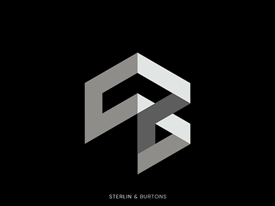 Sterlin & Burtons logo design. branding chris design figma graphic design illustrator logo ui ui designer webdesign