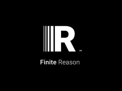 Logo for 'Finite Reason'. Logo's & Marks collection 0.453 design figma graphic design graphic designer illustration illustrator logo ui ui design ui designer website design