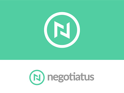 Negotiatus Identity Exploration branding design feedback graphic green identity logo logotype mark n negotiation rebrand